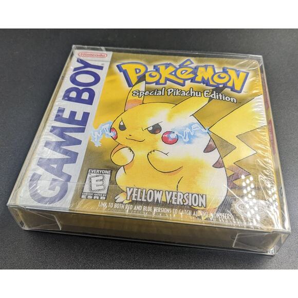 Pokemon Yellow *First Print* - Gameboy Color - New/Sealed